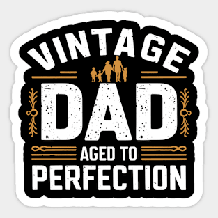 Vintage dad Sticker